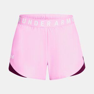 Under Armour Play Up Shorts 3.0 Women's Medium M Stellar Pink NWT NEW